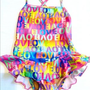 NWOT Cruz LOVE Bathing suit - sz 4